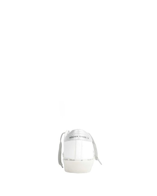 Golden Goose Deluxe Brand White Hi Star Sneakers