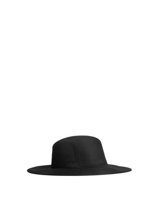 Undercover Black Cotton Drill Hat for men