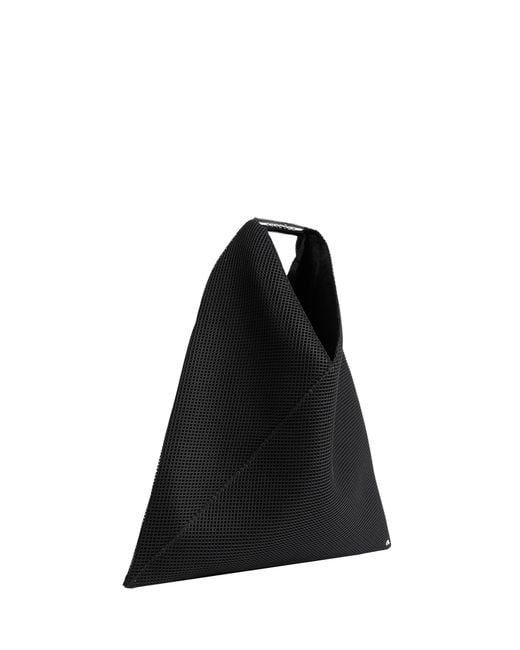 MM6 by Maison Margiela Black Classic Japanese Top Handle Bag