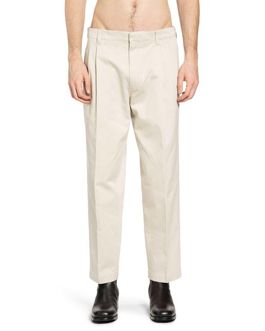 Prada Natural Washed Cotton Chinos for men