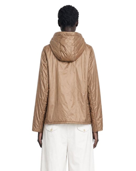 Max Mara Natural Padded Water-Repellent Hooded Jacket