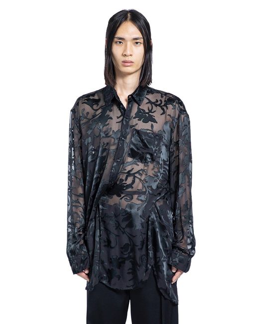 Ann Demeulemeester Blue Mark High Comfort Shirt for men