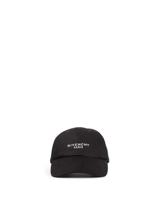 Givenchy Black Paris Cap for men