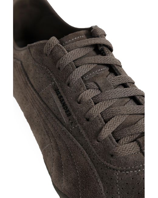 PUMA Gray X Jil Sander K Street Suede Sneakers for men