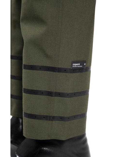 Coperni Green Technical Tailored Pants