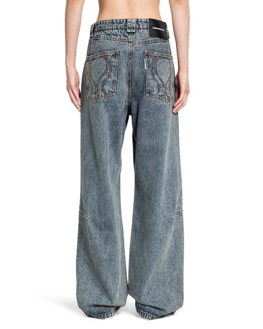 JORDANLUCA Blue Insignia Jeans for men