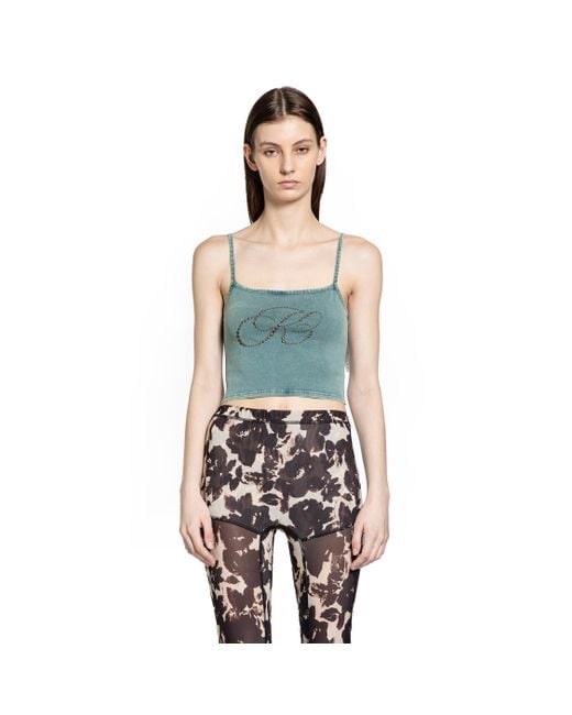 KNWLS Blue Cally Cami Top