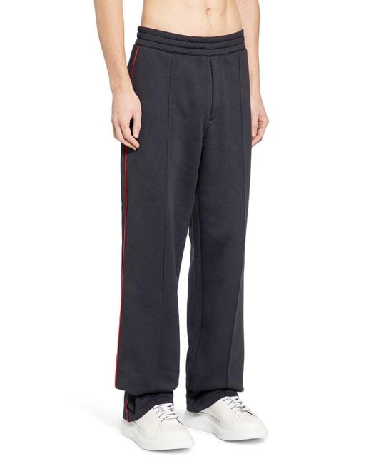 McQueen Blue Trackpants for men