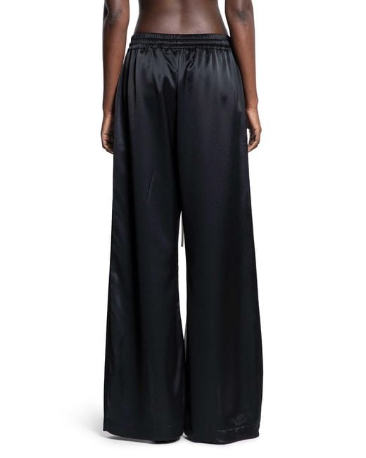 Ssheena Black Satin Pants