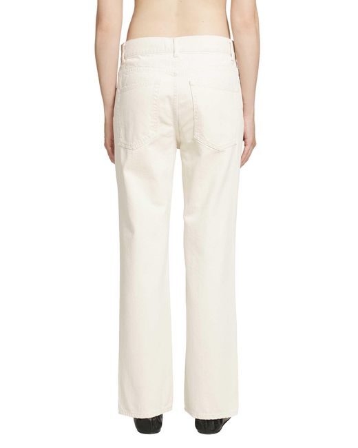 The Row Fargo Jeans in Natural | Lyst UK