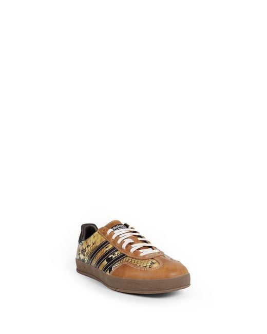 Adidas Brown X Wales Bonner Gazelle Sneakers for men