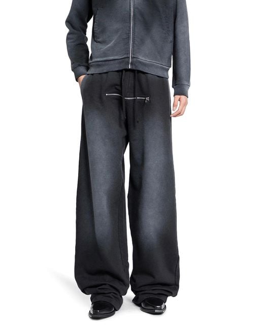 JORDANLUCA Black Robin Joggers for men