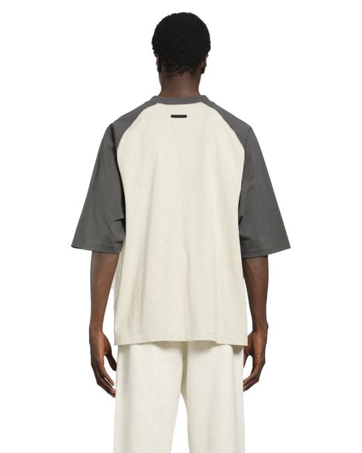 Fear Of God Natural Signature Baseball Tee for men