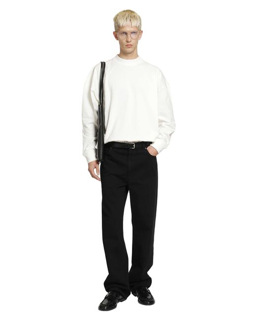 The Row White Dolino T-Shirt for men