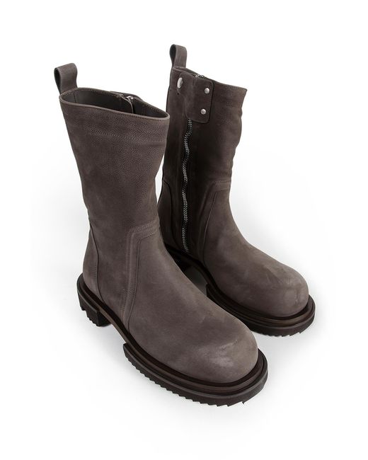 Rick Owens Brown Temple Creeper Gabe Ankle Boots for men