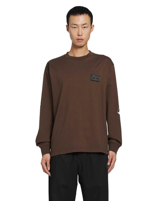 Undercover Brown Up2F4809 Long Sleeve T-Shirt for men