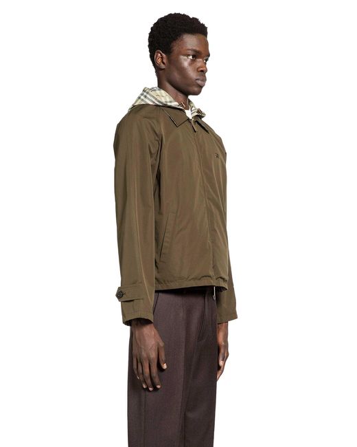 Burberry Green Light Jackets for men