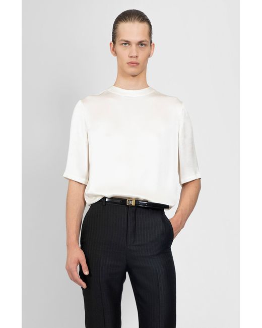 Saint Laurent White T-shirts for men