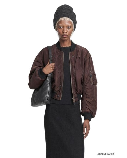 Maison Margiela Brown Reversible Bomber