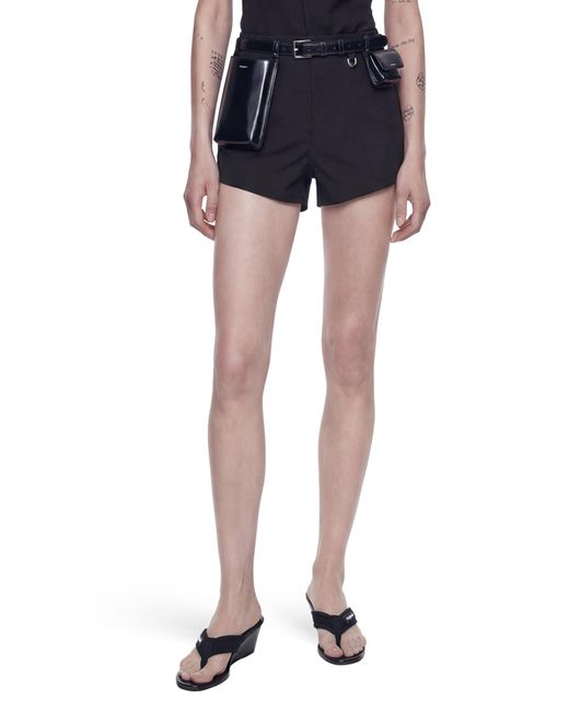 Coperni Blue Technical Tailored Shorts