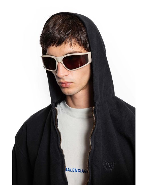 Balenciaga Pink Sunset D-Frame Sunglasses for men