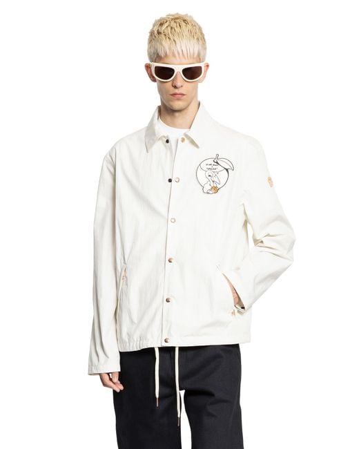 Moncler Genius White Jackets for men