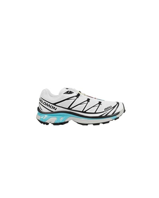 Salomon White Xt-6 Sneakers for men