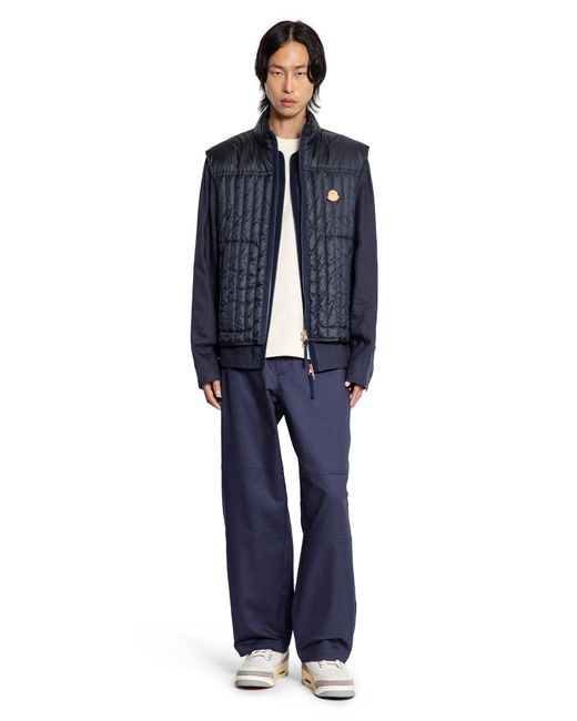 Moncler Genius Blue Trousers for men