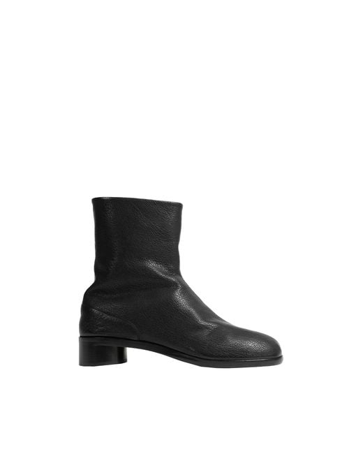 Maison Margiela Black Tabi Ankle Boots for men
