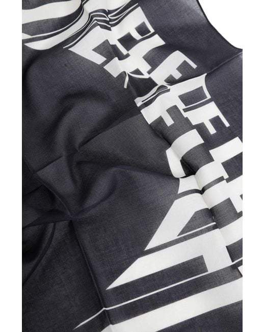 Rick Owens Black Tower Tower Of Love Bandana for men