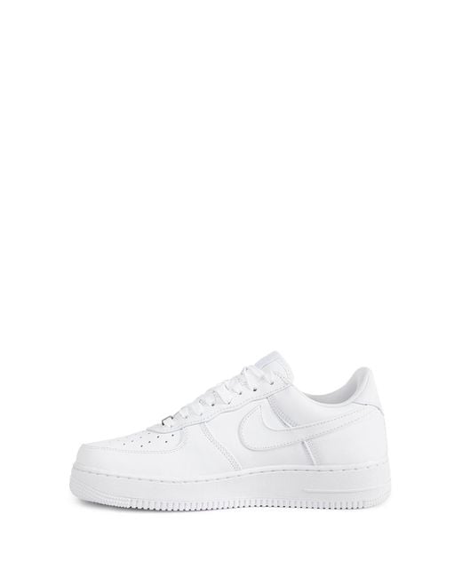 Nike White Air Force 1 Retro Premium Sneakers for men