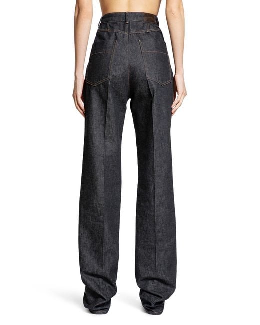 Lemaire Black Trousers for men