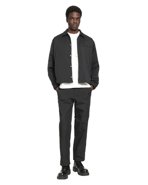 Laminar Black Nylon Pants for men