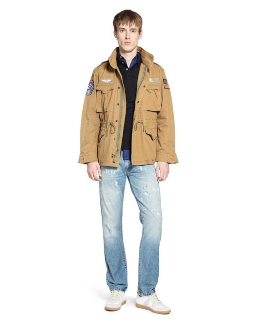 Polo Ralph Lauren Blue Custom Fit Linen Shirt for men