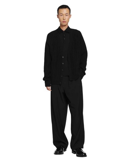 The Row Black Sonoko Cardigan for men