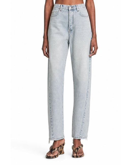Balenciaga Blue Twisted Seam Jeans