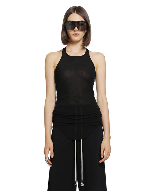 Rick Owens Black The Tower Basic Rib