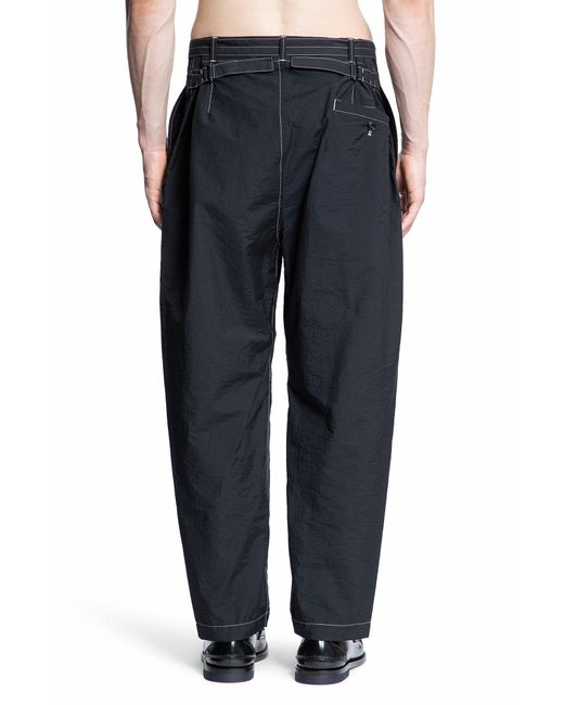 Lemaire Blue Trousers for men