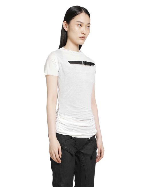Dilara Findikoglu White Spell The Words T-Shirt