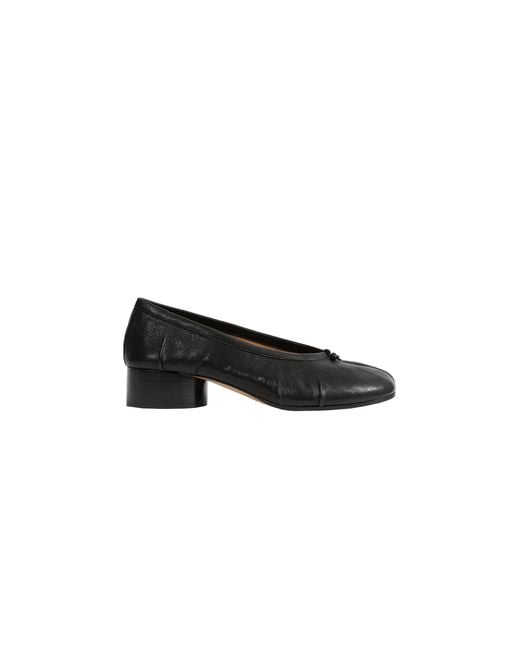 Maison Margiela Black Tabi Ballerinas