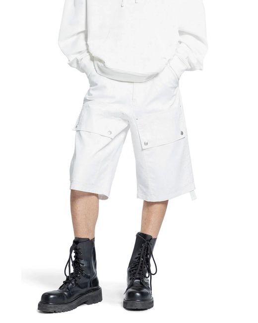 OAMC White Chino Shorts for men