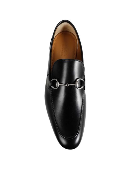 Gucci Black Jordan Leather Loafer for men