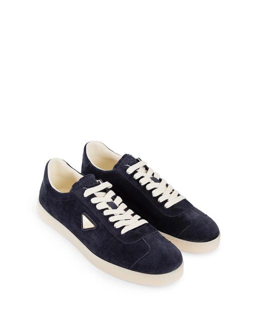 Prada Blue Sneakers for men