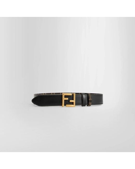 Fendi Gray Cinture Nere Da Donna