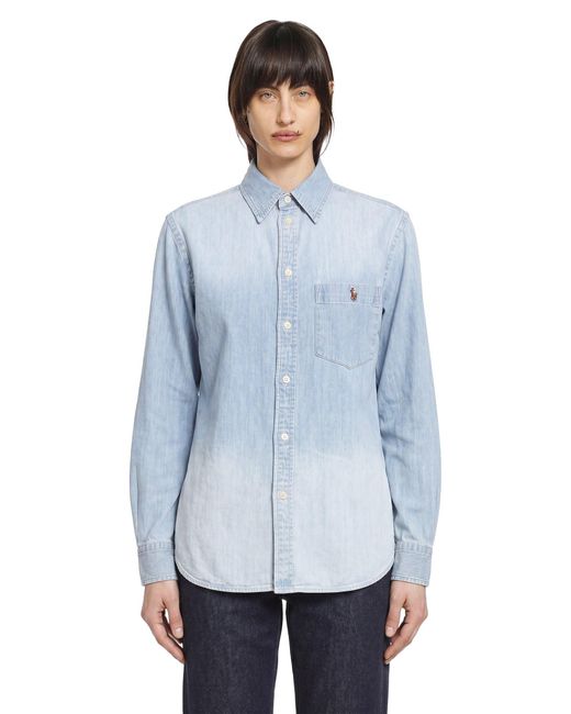 Polo Ralph Lauren Blue The Big Denim Shirt