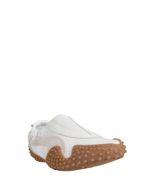 PUMA White Mostro Move Sneakers