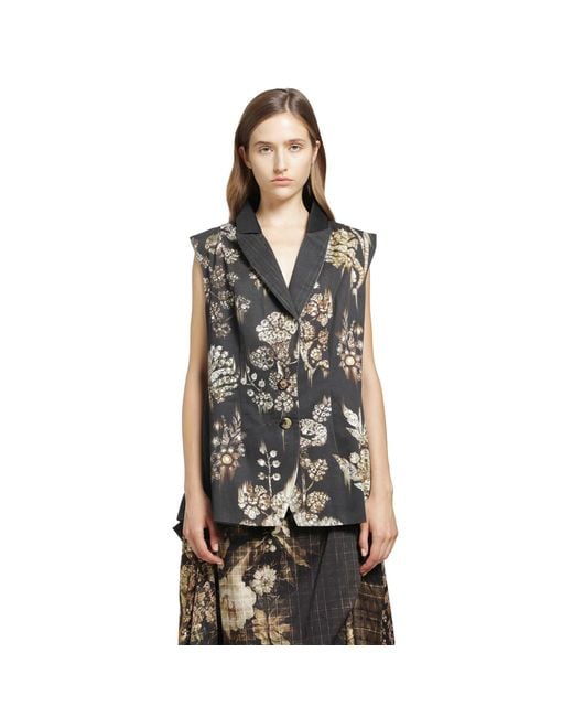 IA London Black Iris Waistcoat