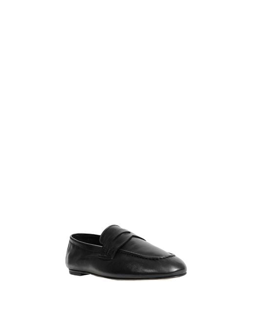 Dear Frances Black Balla Loafers
