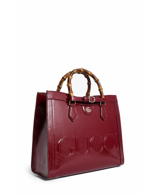 Gucci Red Tote Bags