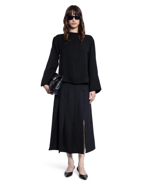 Studio Nicholson Black Fuse Skirt